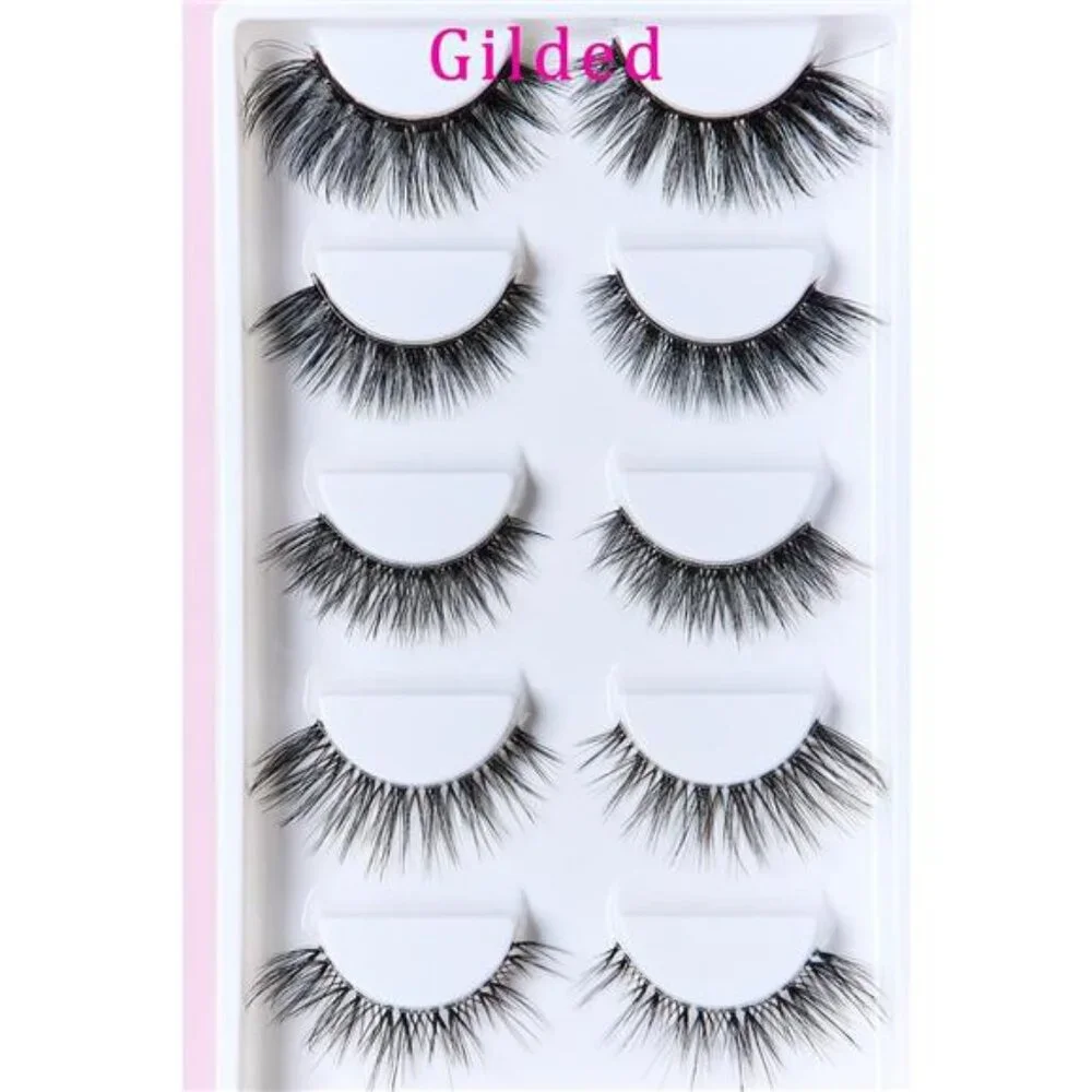 SO PINK BEAUTY Faux Mink Eyelashes Variety Pack 5 Pairs - Picture 3 of 4
